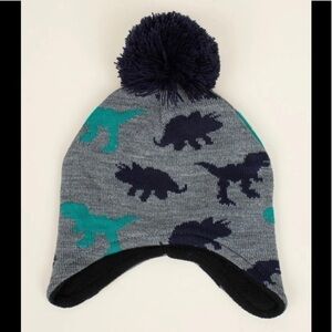 Toddler kids dinosaur pattern hat M L